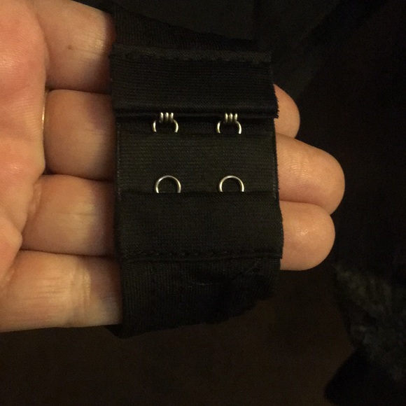 Sexy Deep V Neck Mesh Ruffle Sleeves W/Cross W/A Belt Like Tummy Tuck Bodysuit - Picture 7 of 8